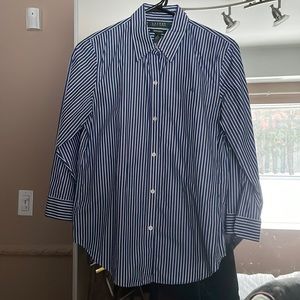 Pinstriped Ralph Lauren Button Down